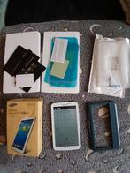 Samsung Galaxy Tab 3 + accessoires, Computers en Software, Android Tablets, Ophalen of Verzenden, Zo goed als nieuw, Samsung, 7 inch of minder