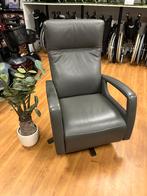 Sta op stoel Prominent leer grijs draaiplateau Utrecht, Verzenden, Minder dan 75 cm, Leer, Zo goed als nieuw