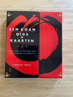 Zen Koan Gids En Kaarten Timothy Freke, Boeken, Ophalen of Verzenden, Zo goed als nieuw, Tarot of Kaarten leggen, Instructieboek