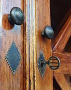 Prachtige eikenhouten bufftekast | Hoge winkelkast #2376, Huis en Inrichting, Kasten | Buffetkasten, Niet ingevuld, 200 cm of meer