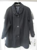 Warme superruime zwarte winterjas met 'bontkraag' 3XL, Ophalen, Zo goed als nieuw, Maat 46/48 (XL) of groter, Zwart