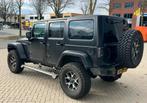 ‼️JEEP WRANGLER JK 3.8 V6 SAHARA BLACK EDITION HARD/SOFTTOP, Automaat, Euro 5, Zwart, Zwart