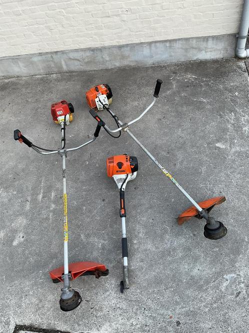 3 Stihl machines, Tuin en Terras, Bosmaaiers, Gebruikt, Benzine, Ophalen