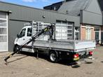 Mercedes-Benz Sprinter 514 2.2 CDI L3 DC Hiab 018 laadkraan, Auto's, Automaat, Gebruikt, Wit, Bedrijf