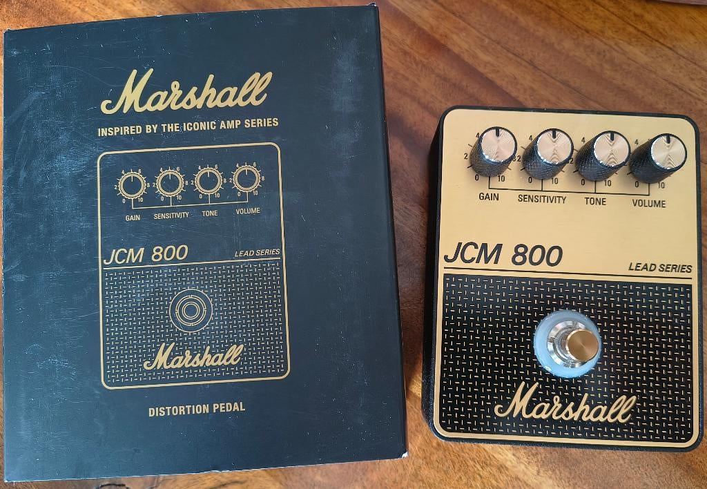 Marshall JCM800 Distortion Pedal, Ophalen, Zo goed als nieuw, Distortion, Overdrive of Fuzz