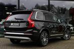 Volvo XC90 2.0 T8 Recharge AWD - PANO - LUCHTVERING - ELEKTR, Gebruikt, 4 cilinders, 7 stoelen, Zwart