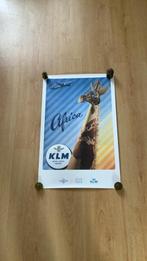 KLM Poster, Verzamelen, Luchtvaart en Vliegtuigspotten, Nieuw, Ophalen of Verzenden, Kaart, Foto of Prent