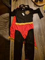 Superheldenpak met masker en cape, Ophalen of Verzenden, Zo goed als nieuw, 122 t/m 128, Jongen of Meisje
