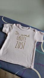 Shirt: ik word grote zus, Zo goed als nieuw, Ophalen