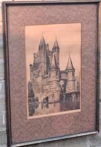 Dirk Harting(1884-1970), Amsterdams Poort Haarlem.  Ets., Antiek en Kunst, Kunst | Etsen en Gravures, Ophalen