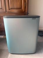 Brabantia Dubbele Prullenbak 2x30L, Ophalen, Kunststof, Gebruikt, 50 tot 75 cm