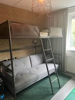Hoogslaper grijs ikea ZGAN, Ophalen, Eenpersoons, Zo goed als nieuw, 200 cm