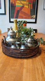 Tinnen theeservies, Antiek en Kunst, Ophalen