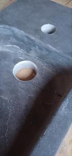 Natuursteen Wasbak - Stijlvol & Uniek!, Huis en Inrichting, Badkamer | Badkamermeubels, Zo goed als nieuw, Minder dan 100 cm, Wasbak of Wastafel