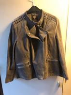 Leren dames jas maat 46, Ophalen of Verzenden, Zo goed als nieuw, Maat 46/48 (XL) of groter, Bruin