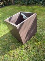 Plantenbak met waterreservoir - 39x39x39 cm, Tuin en Terras, Bloembakken en Plantenbakken, Ophalen, Kunststof, Minder dan 60 cm