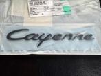 Porsche Cayenne Naam Logo Emblem Belettering zwart, Ophalen of Verzenden