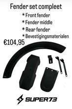 SUPER73 ZX & S2 Fenders / Mudguards /Spatborden, Ophalen of Verzenden, Nieuw