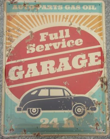 Full Service Garage - Reclamebord beschikbaar voor biedingen