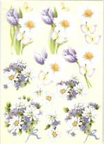 B64 knipvel bloemen, Hobby en Vrije tijd, Ophalen of Verzenden, Nieuw, Natuur, Knipvel