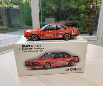 BMW 635 CSi ETC 1984 # H. Stuck Jägermeister AUTOart N°88446 beschikbaar voor biedingen
