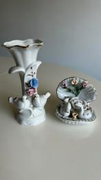 Vintage porseleine decoratie, Ophalen of Verzenden