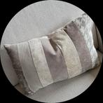 Claudi Sierkussen Dons - Beige/Taupe/Creme, Ophalen, Zo goed als nieuw, Beige, Rechthoekig