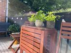 IKEA balkon set / IKEA ÄPPLARÖ, Ophalen, Zo goed als nieuw, Rechthoekig, Hout