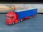 Tekno S. Verbeek Volvo FH2 met tautliner, Hobby en Vrije tijd, Modelauto's | 1:50, Ophalen of Verzenden, Zo goed als nieuw, Bus of Vrachtwagen