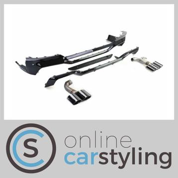 Achterbumper Diffuser BMW X4 G02 Performance style Glossy Bl beschikbaar voor biedingen