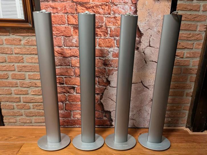 Harman Kardon Speaker Stands (Set van 4), Audio, Tv en Foto, Luidsprekers, Gebruikt, Overige typen, Minder dan 60 watt, Overige merken