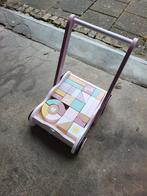 little dutch blokken kar, Kinderen en Baby's, Speelgoed | Houten speelgoed, Ophalen, Zo goed als nieuw