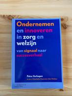 Ondernemen en innoveren in zorg en welzijn, Ophalen of Verzenden, Zo goed als nieuw, Charlotte Haarsma-den Dekker; Petra Verhagen