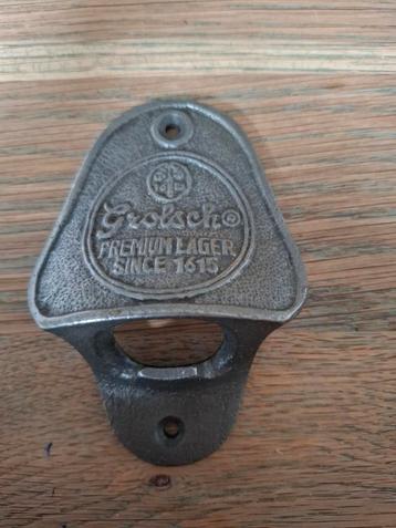 Grolsch Wandbieropener  beschikbaar voor biedingen