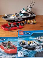 Lego city politie Patrouilleboot & boef 60129 complete set, Kinderen en Baby's, Speelgoed | Duplo en Lego, Ophalen of Verzenden