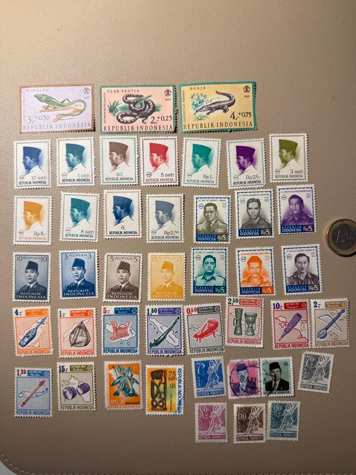 Indonesië Postzegels Collectie, Postzegels en Munten, Postzegels | Nederland, Postfris, Na 1940, Verzenden