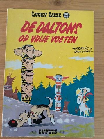5 Lucky Luke stripboeken nog in goed leesbare staat beschikbaar voor biedingen