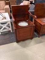 Antieke po stoel, Antiek en Kunst, Ophalen of Verzenden