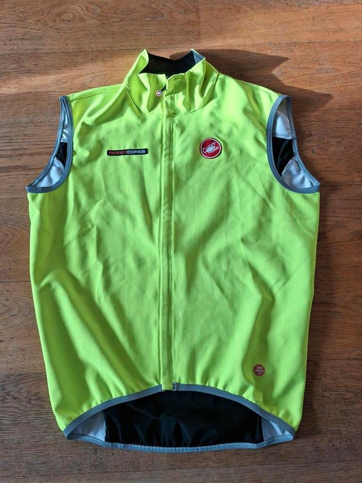 Castelli Gabba Fietsjas XL, Fietsen en Brommers, Fietsaccessoires | Fietskleding, Zo goed als nieuw, Bovenkleding, XL, Ophalen of Verzenden