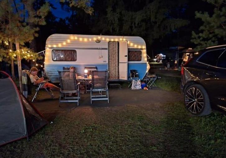 Caravan retro Hobby 460 de luxe 1977, Doe-het-zelf en Verbouw, Overige Doe-het-zelf en Verbouw, Gebruikt, Ophalen