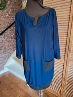 Studio anneloes jurk maat l xl travelstof donkerblauw, Kleding | Dames, Jurken, Blauw, Maat 46/48 (XL) of groter, Ophalen of Verzenden