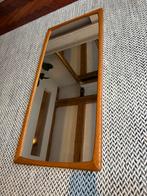 Mid century Deense Teak spiegel 95 x 43, Huis en Inrichting, Woonaccessoires | Spiegels, Ophalen, Minder dan 50 cm, Gebruikt, Minder dan 100 cm