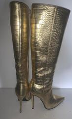 Gouden hoge Sexy laarzen maat 37 izgst, Kleding | Dames, Schoenen, Hoge laarzen, Overige kleuren, Ophalen of Verzenden, Zo goed als nieuw