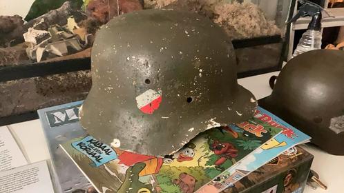 M40 dd ww2, Verzamelen, Militaria | Tweede Wereldoorlog, Landmacht, Helm of Baret, Nederland, Ophalen of Verzenden