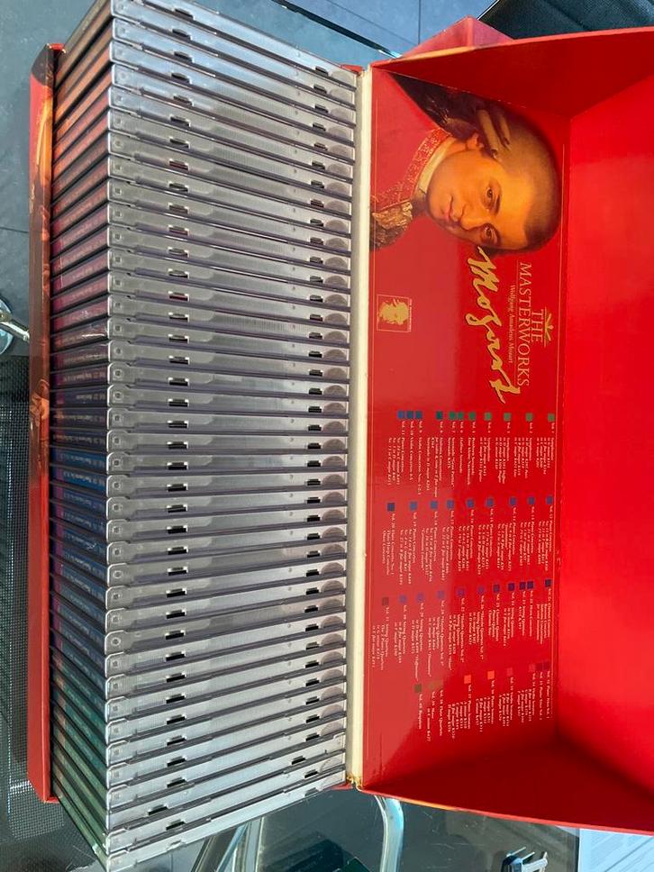 Mozart - The Masterworks - Complete CD Box (40 CD's), Cd's en Dvd's, Cd's | Klassiek, Zo goed als nieuw, Ophalen of Verzenden