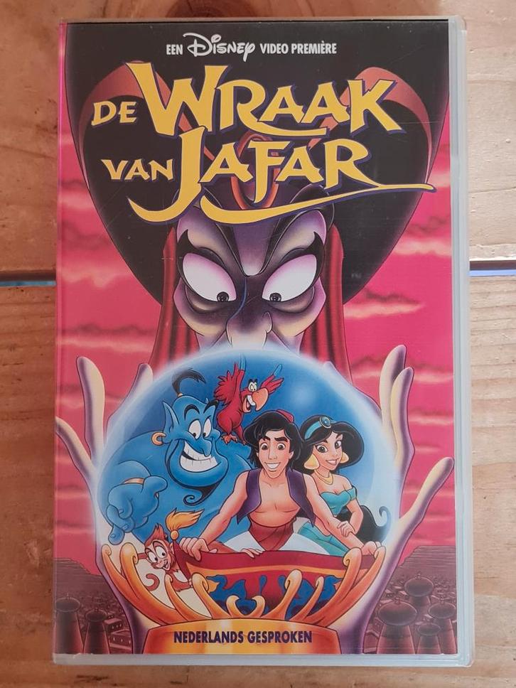 VHS Disney - Aladdin De wraak van Jafar VHS 3223716, Cd's en Dvd's, VHS | Film, Zo goed als nieuw, Nederlandstalig, Alle leeftijden