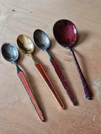 Zilveren lepeltjes set ELO Denmark David Anderson, Ophalen of Verzenden