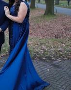 Verloving jurk, Blauw, Maat 42/44 (L), Zo goed als nieuw, Ophalen