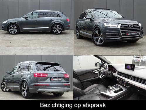 Audi Q7 S-LINE * GRIJS KENTEKEN * VAN * PANORAMADAK !, Auto's, Bestelauto's, Bedrijf, Te koop, Achteruitrijcamera, Airconditioning