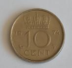 Nederland munt 10 cent 1974, volgnr 31, Postzegels en Munten, Munten | Nederland, Ophalen of Verzenden, Koningin Juliana, 10 cent